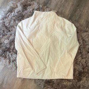 ZARA White Long Sleeve Large NWT